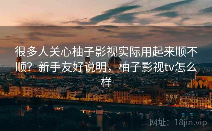 很多人关心柚子影视实际用起来顺不顺？新手友好说明，柚子影视tv怎么样
