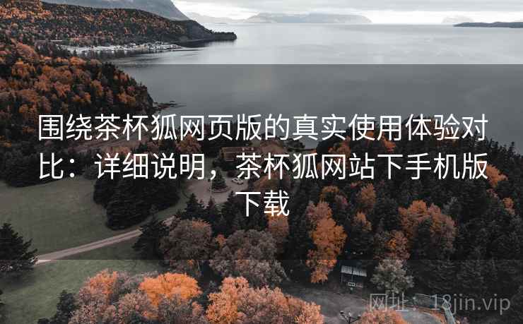 围绕茶杯狐网页版的真实使用体验对比：详细说明，茶杯狐网站下手机版下载